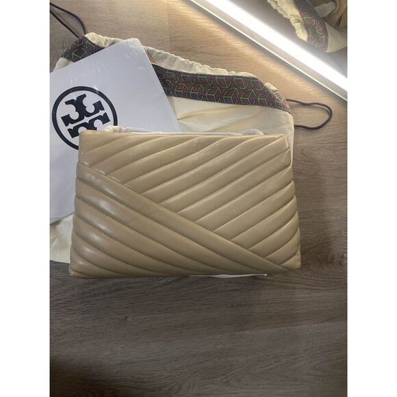 Tory Burch Kira Chevron Convertible Shoulder Bag NWT - Picture 4 of 6